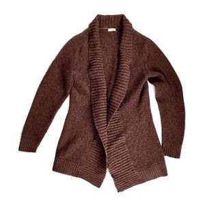 Brown L.L. Bean Chunky Knit Sweater